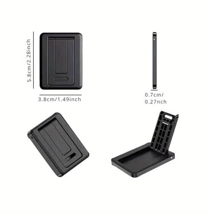 Portable Adjustable Tablet & Laptop Stand, Foldable Ergonomic Holder for Desk, Lightweight Aluminum/Metal for iPad, Phone, Notebook
