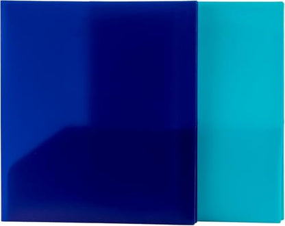 Smead 10-Pocket Organizer, Letter Size, 2 per Pack, 1 Each of Dark Blue and Teal (89204) - style: 2 per Pack (1 Pack)