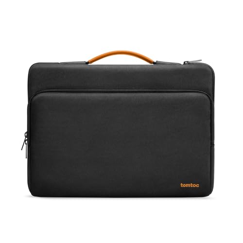 tomtoc 360 Protective Laptop Carrying Case for 15.6 Inch Acer Aspire 5 Slim Laptop, 15.6-16 Inch ASUS Strix G16/G15, Dell XPS 17, More Dell Lenovo ThinkPad 15 Inch Chromebook - color: Black, size: 15.6-16.2 Inch