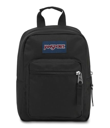 JanSport Big Break Insulated Lunch Bag - Small Soft-Sided Cooler Ideal for Class, Work, or Meal Prep, Black - color: Black