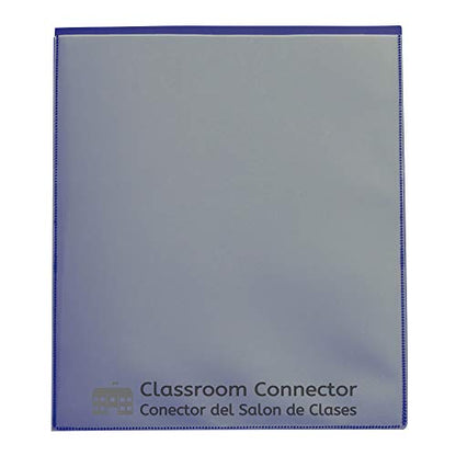 C-Line Classroom Connector School-to-Home Folders, Blue, 25 per Box (32005) - size: Box of 25