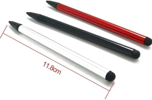2 Pcs Black Stylus Pens for Universal Touch Screen Devices - Compatible for iPad, for Samsung Galaxy, Smartphones,Universal Touch Screen Pens All Touch Screen Devices Capacitive Stylus Compatible