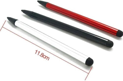 2 Pcs Black Stylus Pens for Universal Touch Screen Devices - Compatible for iPad, for Samsung Galaxy, Smartphones,Universal Touch Screen Pens All Touch Screen Devices Capacitive Stylus Compatible