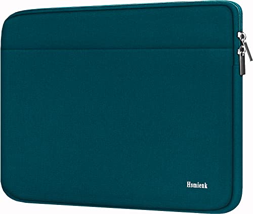 Laptop Case 14 inch, Durable Shockproof Protective Notebook Cover Bag with Accessory Pocket, Carrying Laptop Sleeve Compatible for MacBook HP Lenovo Dell Asus Acer, Cyan Color - color: Cyan Color, size: 14 Inch