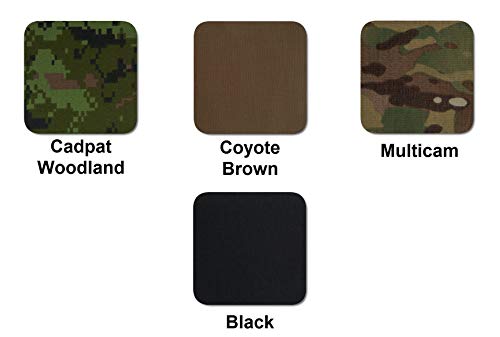 Tactical 3-Ring Binder Cover System, Zippered Padfolio Organizer Bag with leather handle (fits 1.5-2" Binders, Black) - color: Black, size: Fits 1.5-2" Binders