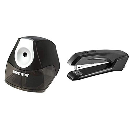 BOSTITCH Office Personal Electric Pencil Sharpener (EPS4-BLACK) and Ascend 3 in 1 Stapler