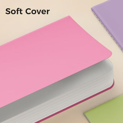 12 PCS Colorful Blank Notebook Journals Bulk, 60 Pages, 5.5 x8.3 inch, A5 Unlined Travel Journal Set for Travelers, Kids, Students and Office, Writing Drawing Sketchbook Diary Subject Notebooks - style: Unlined