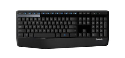Logitech K345 Full Size Wireless Keyboard with Palm Rest for PC, Laptop | Full-sized keyboard, includes wireless USB receiver, compatible with PC, Laptop - size: 1 Pack, style: Keyboard