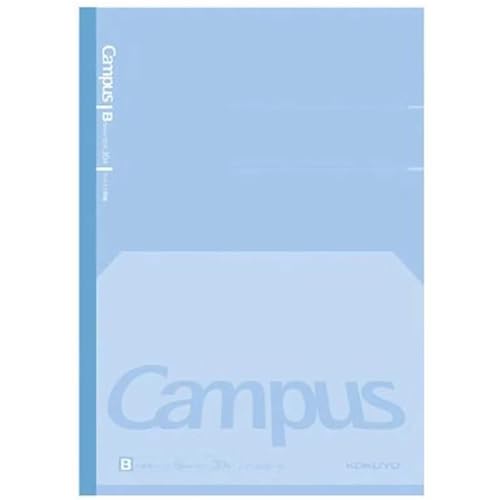 KOKUYO Composition Notebook, 7 x 10 inch Kimochii Lined Notebook, 30 Sheets 6mm Dot Ruled Paper, 1 Pack Blue B5 Notebook for School and Work, School Supplies Comp Book for Note Taking - color: Blue, size: 6mm Dot Ruled