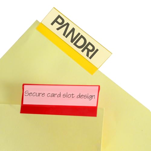 Binder Divider, PANDRI 200 Pack Binder Index Dividers with 5 Tabs and Sticky Notes, Letter Size Paper Binder Divider for School Office Home Business - size: 200pack