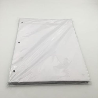 Loose Leaf Paper,(8.5" x 11") - 3-Hole Punched Letter, Filler Paper,Multi-Use Print & Copy White Paper Brightness (100)
