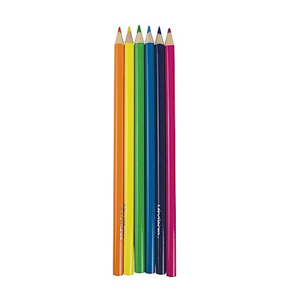 MindWare 18 Bright Colored Pencils Set | Colored Pencils Set. Includes pencils.