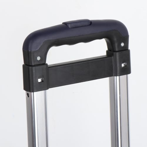 Backpack Trolley Aluminum Alloy 2 Wheels Portable Telescopic Rod Travel Trolley
