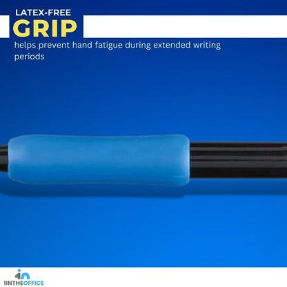 1InTheOffice Mechanical Pencil 0.7, Mechanical Pencil Set, Mechanical Pencil Lead, with Rubber Grip, Refillable (12 Pack)