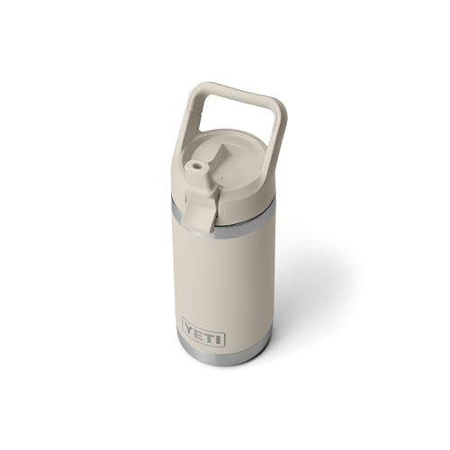 YETI Rambler Jr. 12 oz Kids Bottle, with Straw Cap - color: Cape Taupe