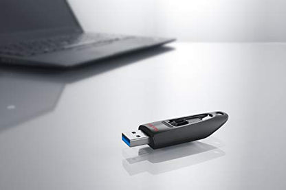 SanDisk 256GB Ultra USB 3.0 Flash Drive - SDCZ48-256G-U46 Black - size: 256GB