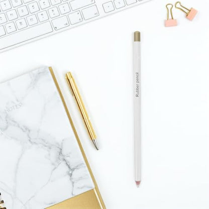 Wooden Sketching Pencils Smooth Lines Drawing Pencils with Soft Eraser 10pcs for Art Students for Sketching and Drawing