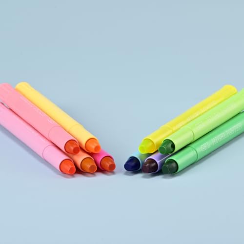 konket- Bible Highlighters No Bleed, Gel Highlighters, Bible Markers for Nurse Study Journaling Supplies Pack of 10