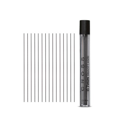 Cross Mechanical Pencil Lead Refills, 0.7mm point, Grey, 15-Count, 1-Pack (8742) - style: Pencil Lead/ .7mm