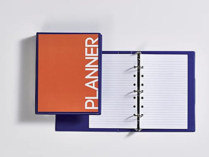 Avery Mini Binder Filler Paper for 3 Ring Binders or 7 Ring Binders, College Ruled, 5.5" x 8.5", 100 Sheets per Pack, 6 Packs, 600 Sheets Total (14230) - style: 6 Pack