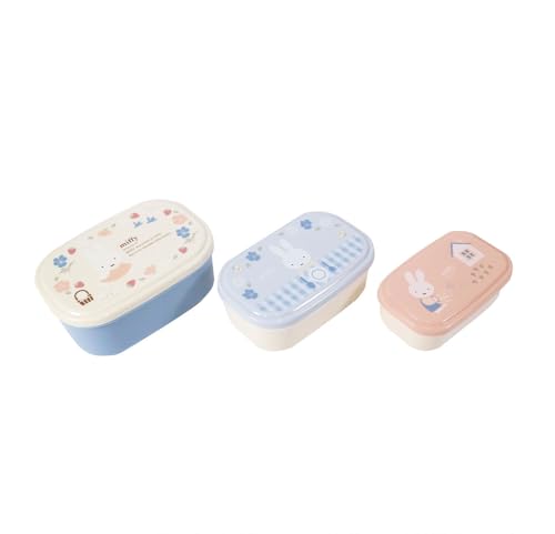 Kutsuwa MF951 British Garden Sticker Box (Set of 3), 6.1/11.8 fl oz (180/300 / 480 ml), Made in Japan - color: Sticker Box (Set of 3)
