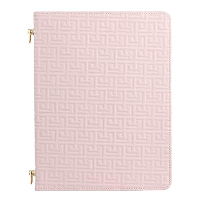 Handbag Case for iPad Mini 7 2024/Mini 6th Generation Case, Techcircle Elegant Crossbody PU Leather Folio Envelope Pocket Stand Cover with Hand Strap+Shoulder Strap+Pencil Holder+Card Slots, Baby Pink - color: 02 Baby Pink, size: iPad Mini 7/6 8.3"