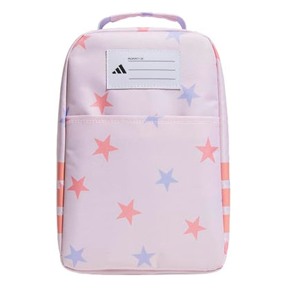 adidas Kids Santiago Lunch Bag for Girls & Boys – Insulated Cooler Lunchbox, 8L - color: 4.0/Shooting Stars Distilled Pink/ Violet Tone Purple/ Semi Frozen Turbo Pink