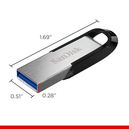 SANDISK 512GB Ultra Flair USB 3.0 Flash Drive - SDCZ73-512G-G46 - size: 512GB