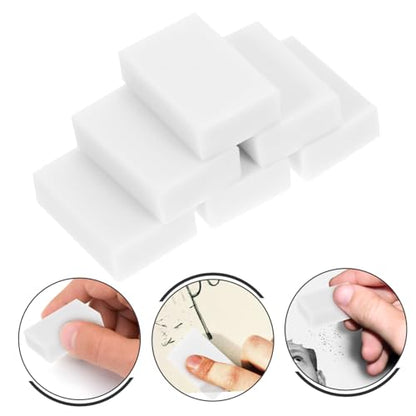 TEHAUX 30pcs White PVC Painting Erasers for Students Versatile Sketching and Drawing Eraser Smudge Pencil Mark Remover for Classroom Rewards and Creative Use