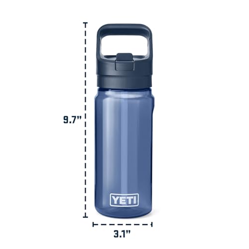 YETI Yonder 600 ml/20 oz Water Bottle with Yonder Straw Cap, Wildflower Fuchsia - color: Wildflower Fuchsia, size: 20 Ounces