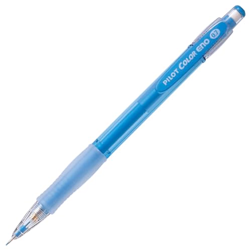 PILOT Color Mechanical Pencil Eno, 0.7mm, Soft Blue (HCR-12R-SL7) - color: Soft Blue, size: 1 Count (Pack of 1)