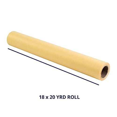 Pacific Arc Tracing Paper Roll, Yellow, 18 Inch x 20 Yard Roll - color: Yellow, size: 18 Inch x 20 yard