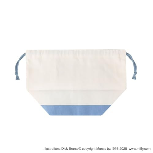 Kutsuwa MF955 Miffy Lunch Bag with Gusset, Made in Japan - color: Lunch Bag