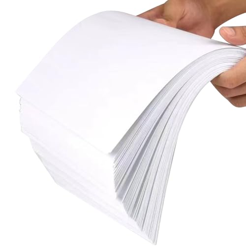 8" x 10.5" Blank Printer Paper - 100 Sheets/200 Pages Blank Loose-Leaf Papers, Copy Paper Printing in Office/Home/School, 100gsm Blank Paper - size: 8" x10.5", style: 1-Pack