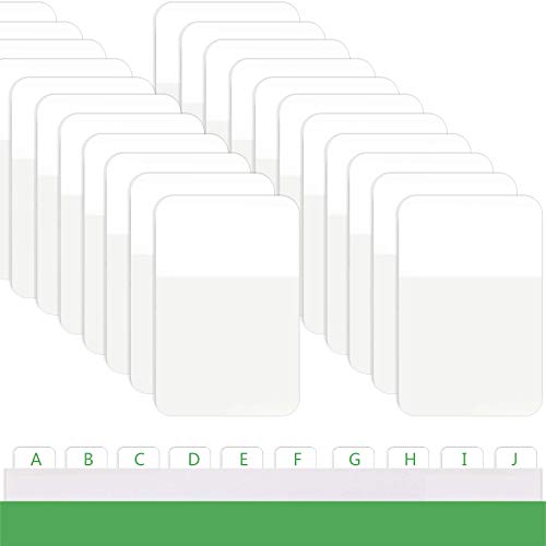 Sticky Index Tabs Page Marker Pop-up Page Flags Sticky Notes Tabs 1.6 x 1 Inch, White (400 Pieces)