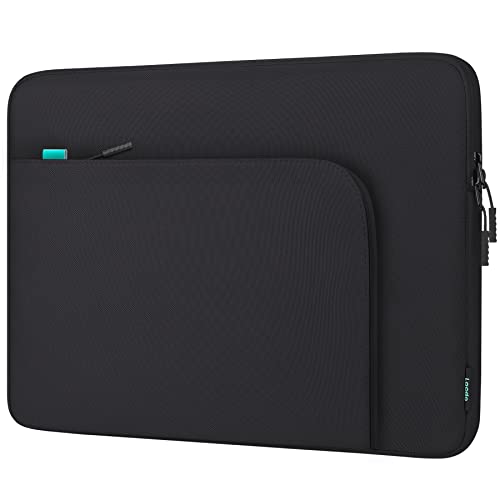 Lacdo 14 Inch Laptop Sleeve for 14 inch HP Chromebook 14 / X360 14a / HP Stream 14, Acer Swift/Chromebook 314, 14" IdeaPad Chromebook S330 ASUS Dell Portable Computer Bag with Accessory Pocket, Black - color: Black, size: 14 Inches