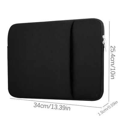 laptopBag - laptopProtective Cover, Large Capacity Laptops Carrier | Multifunction Computer Protective Package, Portable Tablet Organizer, laptopPouch with Side Pocket - color: Black