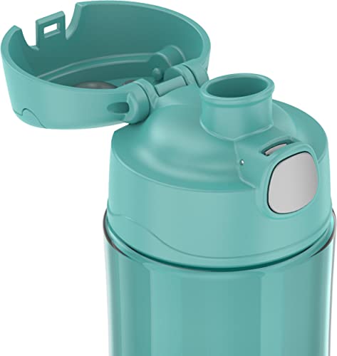 THERMOS FUNTAINER 16 Ounce Plastic Hydration Bottle with Spout, Aqua - color: Aqua