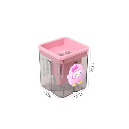 2PCS Pencil Sharpener 2PCS Pencil Sharpener, Lip Liner Sharpener, sharpened Pencil, Children's Pencil, Office Supplies, School Supplies, School Halloween Gifts, Christmas Gifts (Butterfly) - style: Butterfly