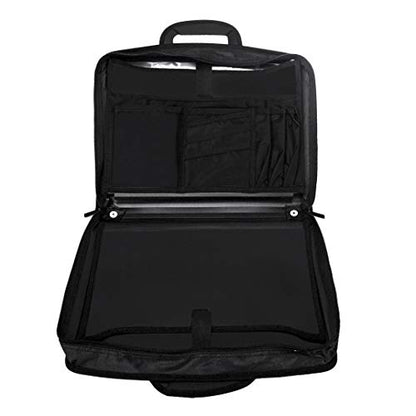 Business Document Bag Messenger Work Briefcase Waterproof Fabric Expanding File Folder Tote Travel Portfolio Document Holder