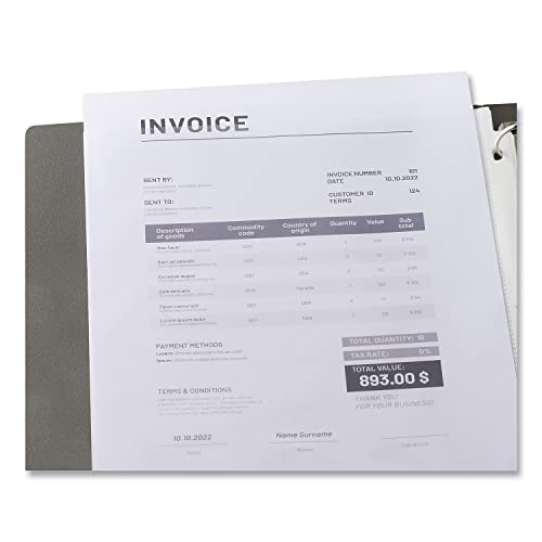 Universal 21128 Top-Load Poly Sheet Protectors, Heavy Gauge, Clear, 50/Pack
