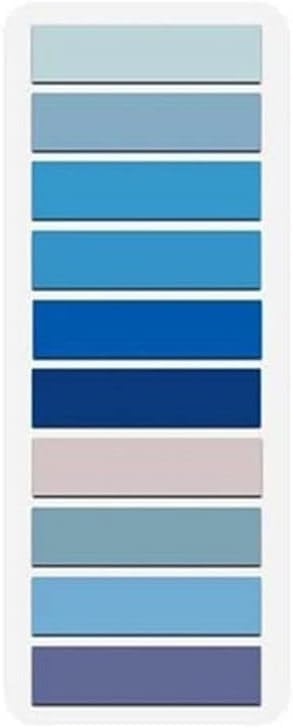200 Pcs Sticky Index Tabs,Writable and Repositionable Book Flags Tabs Strip,Page Markers Notes Tabs Index Tabs for Page Marking Classify File,Self-Stick Notes Notebooks and Writing Pads (Blue) - color: Blue
