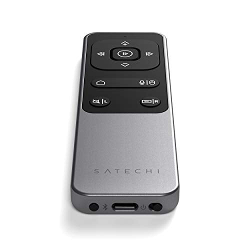 Satechi Bluetooth Remote Control, R2 Multimedia Remote Control in Presentation & Media Mode, for MacBook Air/Pro/Neo, iPad Air/Pro, Not Compatible with Windows 10/11