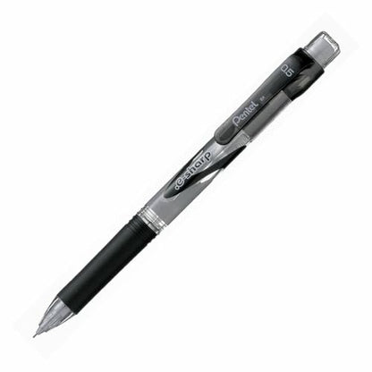 Pentel E-Sharp Mechanical Pencil, 0.50 mm, Black Barrel, Dozen Box (AZ125A) - color: Black, size: 1 Count (Pack of 1)