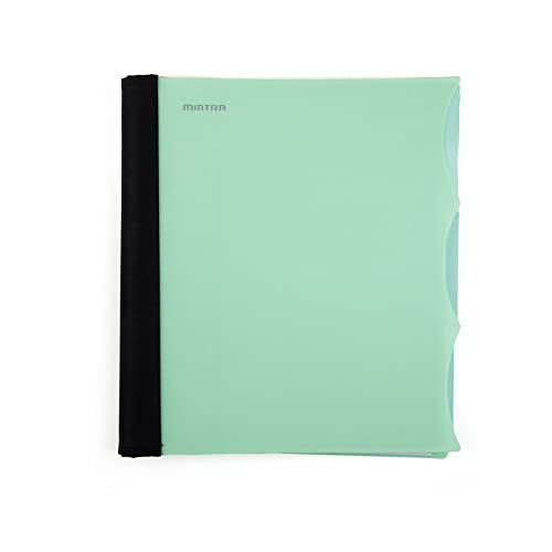 Mintra Office Durable PREMIUM Spiral Notebook (Sage Green, 3 Subject (8.5in x 11in)) - color: Sage Green, size: 3 Subject (8.5in x 11in)