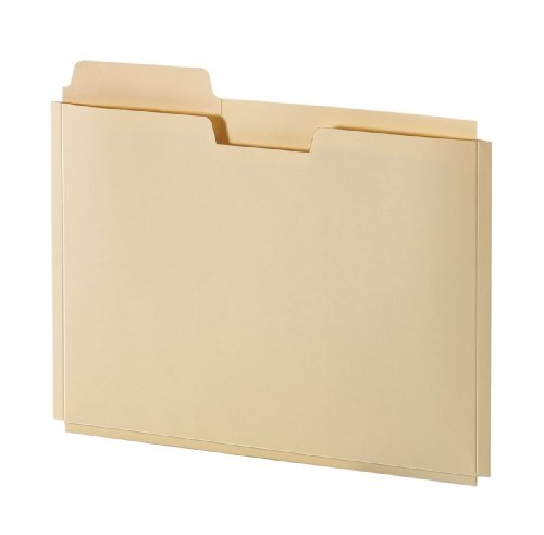 Pendaflex Manila Expanding File Folder Pocket - 0.75" Expansion - Letter Size File Folders with Reinforced Blank Customizable 1/3 Cut Tabs - Manila File Folders for Home, Office & School - 10 Count - size: Letter
