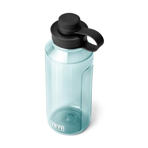YETI Yonder Water Bottle with Yonder Tether Cap, Lightweight, Leakproof and BPA-Free - color: Seafoam, size: 50 Ounces
