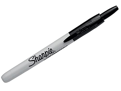 Sharpie Black Retactable Fn Pt