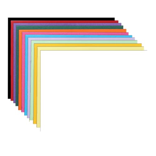 Guakicae 24 Sheets 12 Colors Cardstock 8.5 x 11 Craft Paper, 300gsm/110lb Colored Paper Card Stock for Cards Making, Wedding Invitations, Greeting Cards, Birthday - color: Multicolor, size: 8.5x11-24pcs