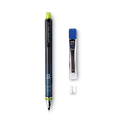 uniball Kuru Toga Mechanical Pencil Starter Kit, 0.7mm HB#2, 1 Pack - size: 1 Count (Pack of 1)